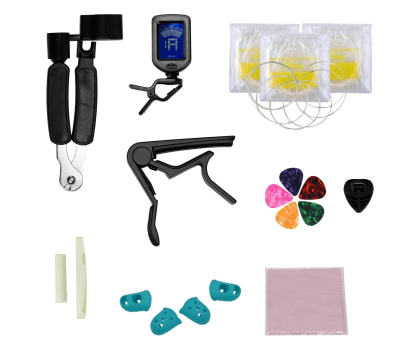 Instrument muzyczny MusicMate Zestaw akcesoriów do gitary klasycznej MM-A60 ClassicPack